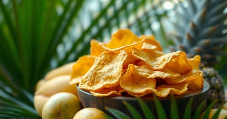 Quick Caribbean Plantain Chips – sweet, tropical snack6