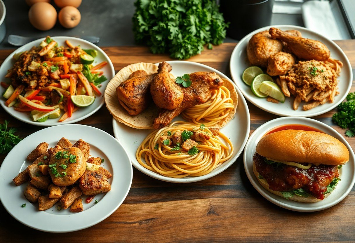 How to Turn One Rotisserie Chicken into 5 Different Meals