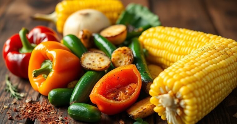 Vegan Jamaican Jerk Vegetables Recipe