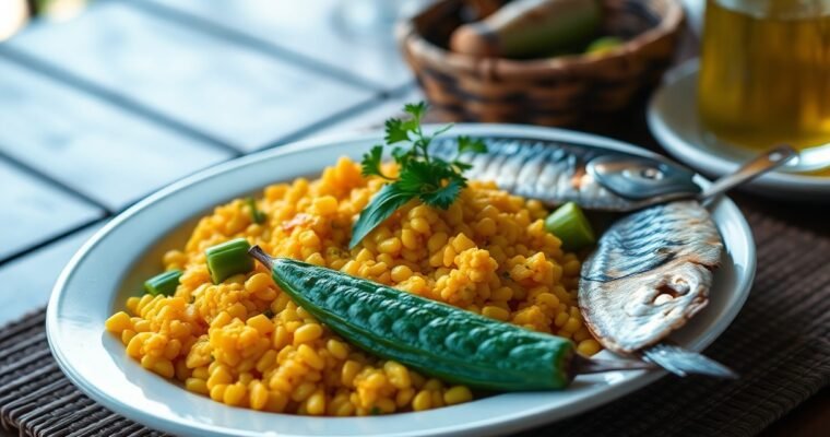 Barbadian Cou Cou Recipe – Traditional Cornmeal and Okra Dish