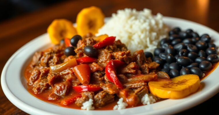 Cuban Ropa Vieja Recipe – Traditional Shredded Beef Dish