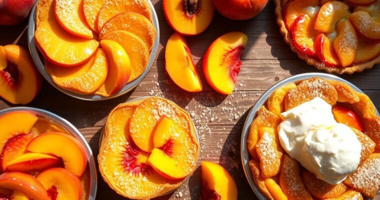 Fresh Peach Desserts: Capturing Summer’s Sweetest Flavors